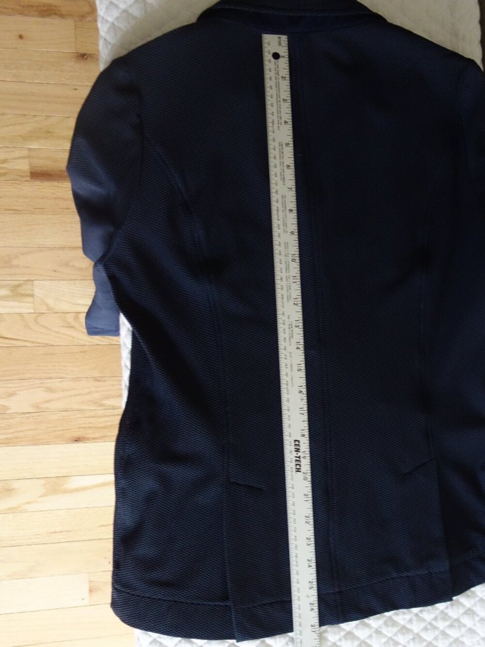 ALESSANDRO ALBANESE Mesh Show Navy Coat – Wmns L (U.S. 10/12) - Picture 5 of 14